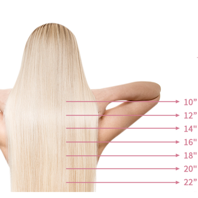 Tape Hair Extensions 22 Inch (55cm) Human Hair