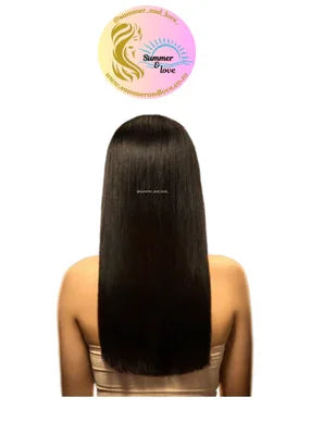 Hair Bundles (Double Drawn) Remy  Light Black with a Brown Undertone 90-100g