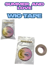 Wig Tape 1.5cm wide 3m (Summer and Love)