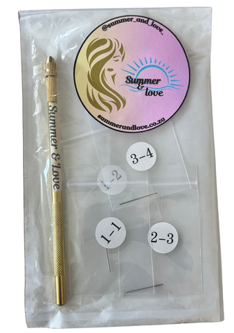 Ventilating Needles with Metal Holder (Summer and Love)