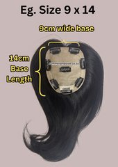 Silk Hair Toppers ( Human Hair)