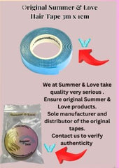 Summer & Love Hair Replacement Tape Original 3m X 1cm
