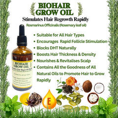 BIOHAIR Grow Oil for Rapid Hair Growth 100 ml