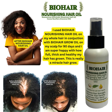 BIOHAIR Nourishing Hair Grow Oil Spray 100ml
