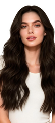 K Bonds U Tip Hair Extensions 100 Pieces Dark Brown