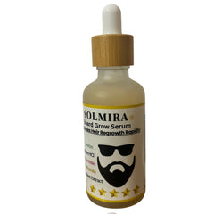 Rapid Beard grow Serum 50ml SOLMIRA ( Non Oily)