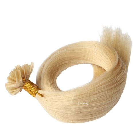 K Bonds U tip Double drawn Human Hair 100pcs Blonde