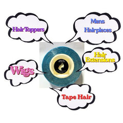 Wig Topper Mens Hair Tape 2cm x 3meter ( Great Beauty)